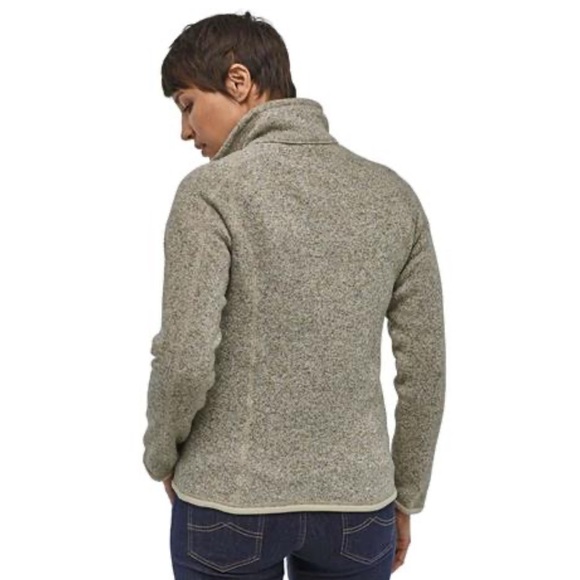 Patagonia Better Sweater Quarter-Zip Fleece Pullover Cream Gray - Picture 10 of 10